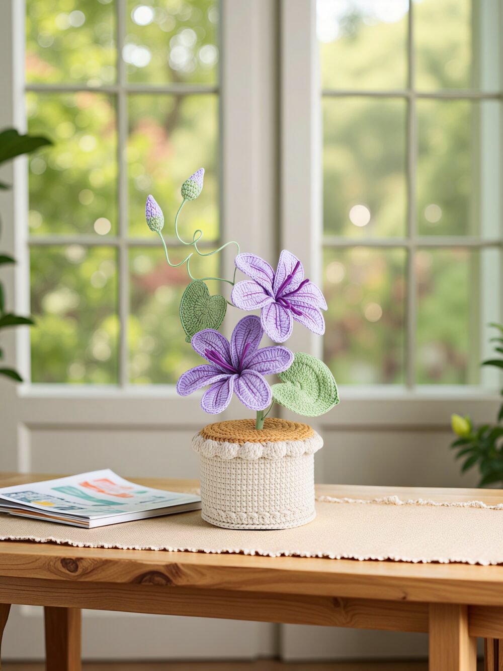 Crochet Double Cosmos