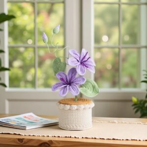 Crochet Double Cosmos