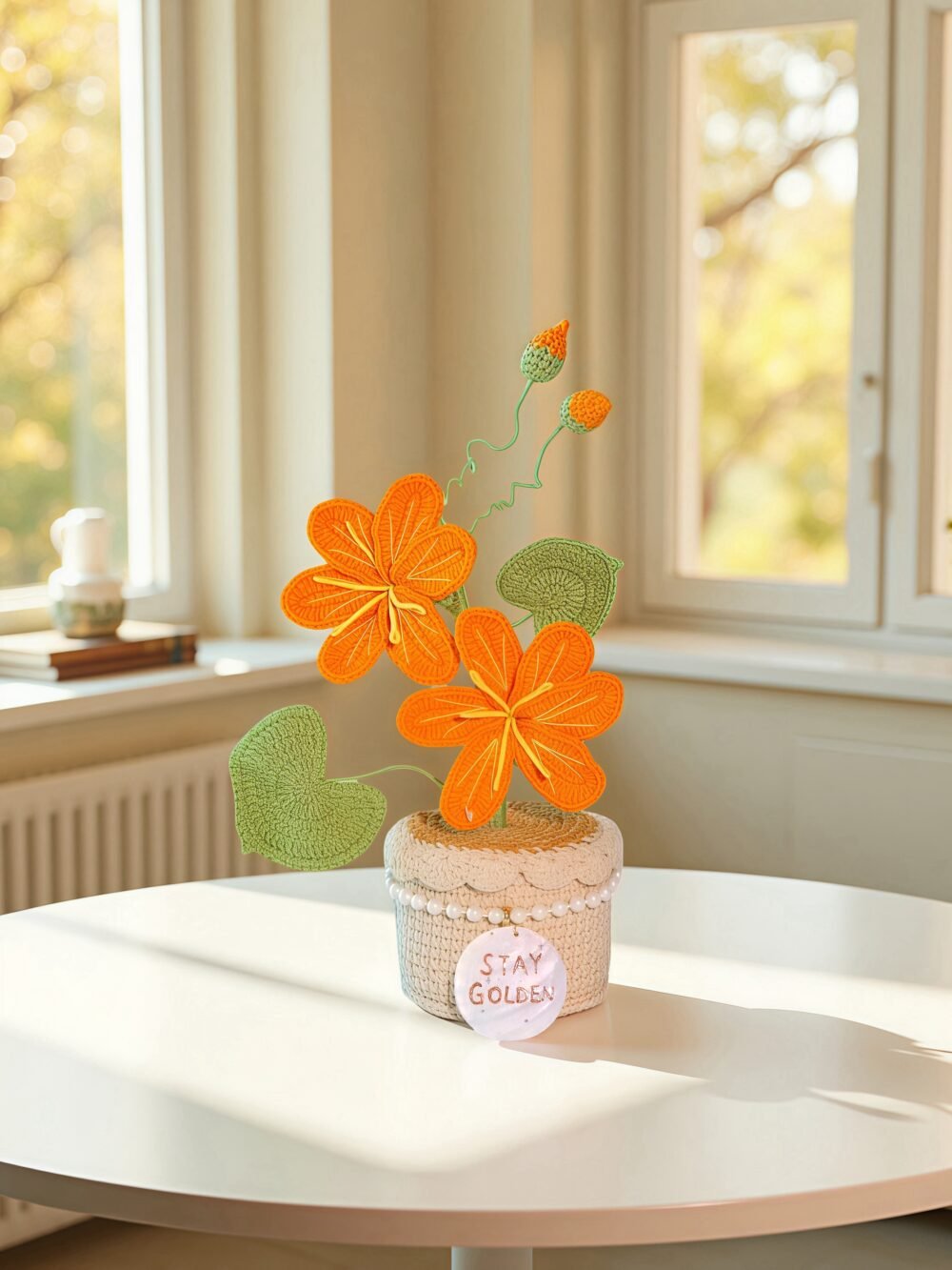 cosmos4 Custom Seashell Crochet Cosmos