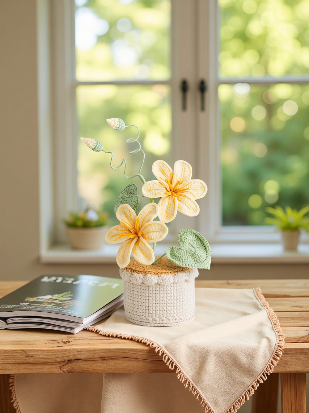 Crochet Double Cosmos