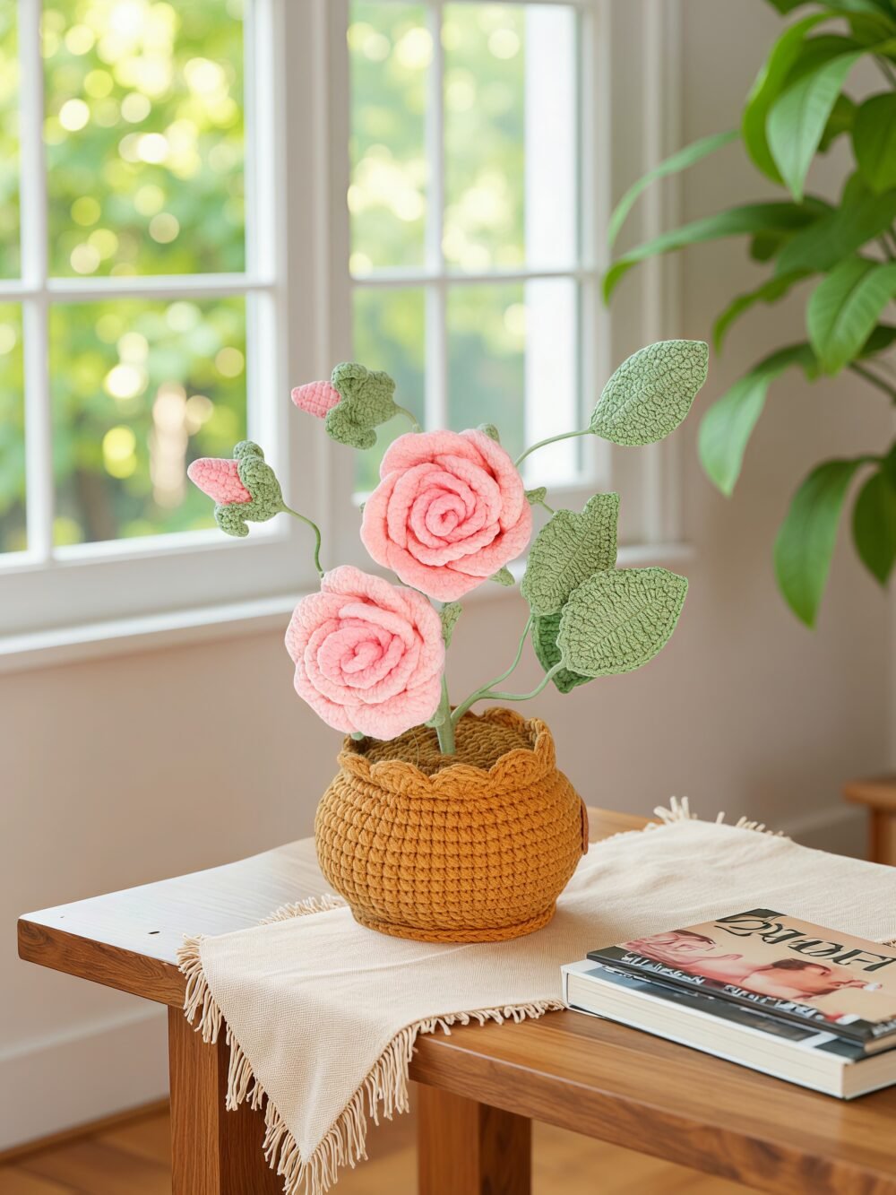 Crochet French Rose