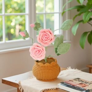 Crochet French Rose